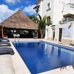 Apartamento En Fraccionamiento Privado 6 Personas Con Piscina Cerca De La Playa